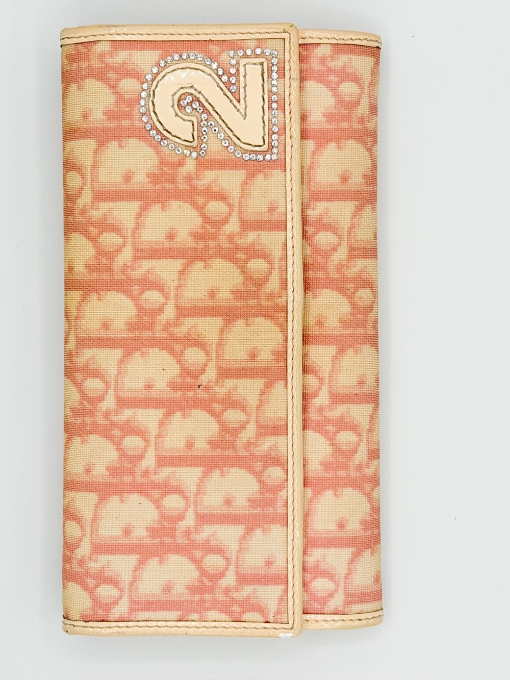Christian Dior Trotter Oblique Long Wallet — Rose Pink Monogram 2